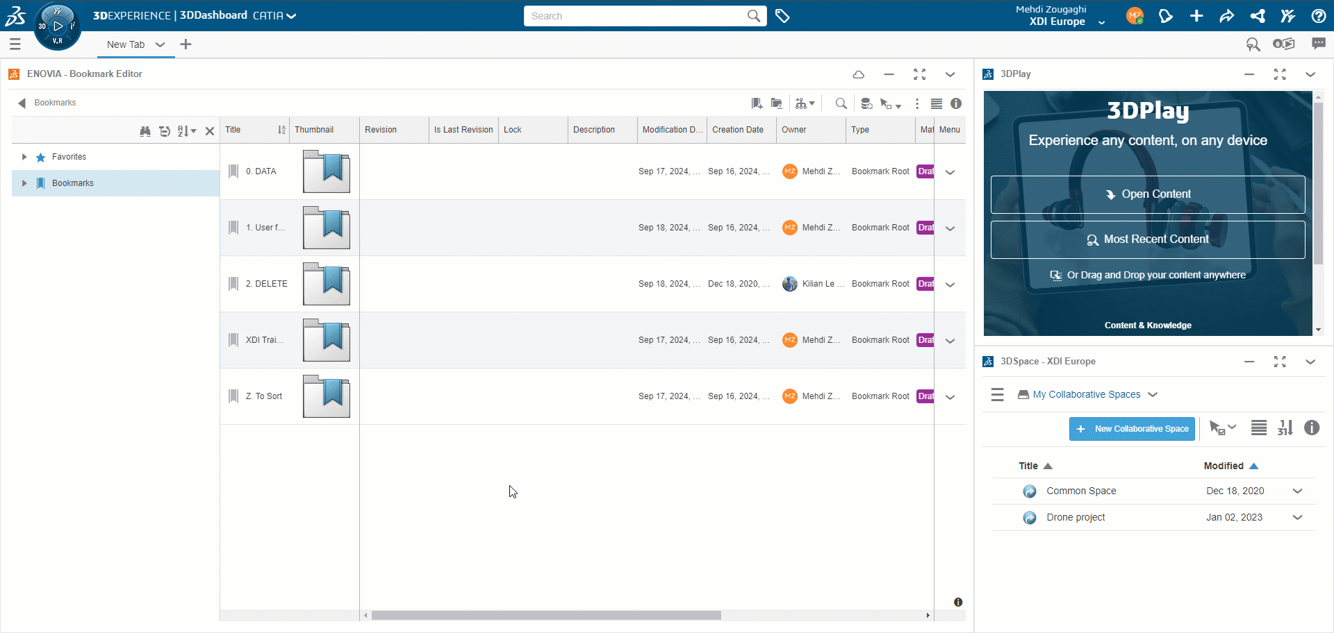 3. Creating and Customizing Your 3DEXPERIENCE Dashboard