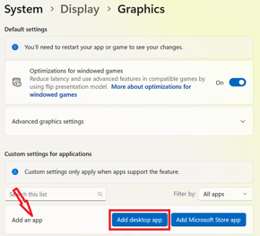 add app for gpu